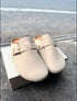 Single Belt Slid On Clogs